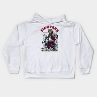 FIGHTERS GONNA FIGHT Kids Hoodie